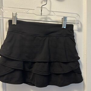 ATHLETA GIRL SWING SKORT, Black, Size S/7
